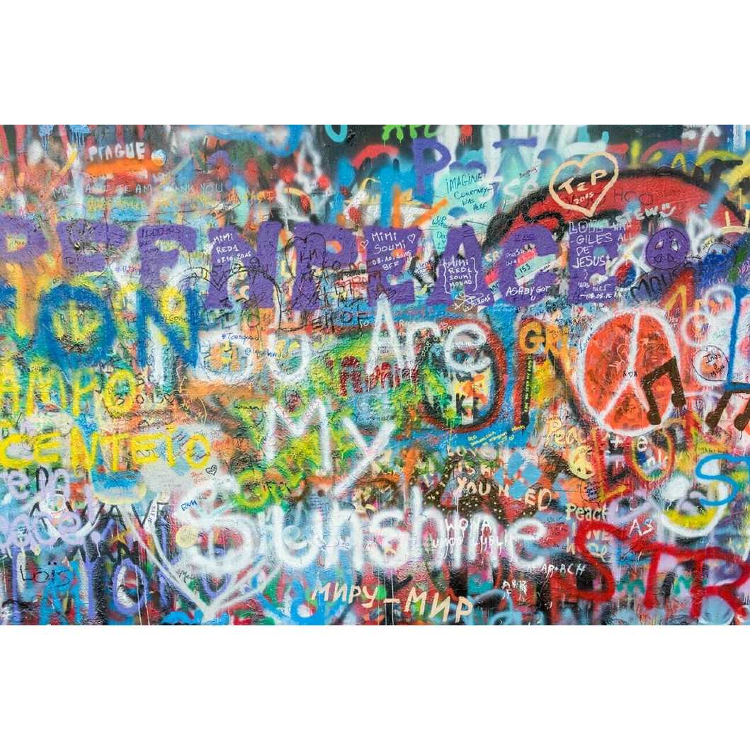 John Lennon Wall Prague V